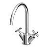Zucchetti Isyarc tweegreepsmengkraan voor wastafel chroom SW69953 Zucchetti Isyarc tweegreepsmengkraan voor wastafel chroom SW69953