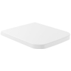 Villeroy & Boch venticello closetzitting - met deksel - met softclose en quick release RVS/wit - quickrelease - White Alpine (glans wit) SW106577