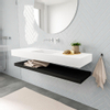 MONDIAZ ALAN 150cm badmeubel solid surface planchet urban Vrijhangende wastafel cloud midden zonder kraangat kleur talc SW408757 MONDIAZ ALAN 150cm badmeubel solid surface planchet urban Vrijhangende wastafel cloud midden zonder kraangat kleur talc SW408757
