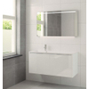 Bruynzeel Matera badmeubelset kom links 120x56.5x50cm met spiegel glans wit SW65619 Bruynzeel Matera badmeubelset kom links 120x56.5x50cm met spiegel glans wit SW65619