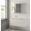 Bruynzeel Matera badmeubelset kom links 120x56.5x50cm met spiegelkast mat wit SW65650 Bruynzeel Matera badmeubelset kom links 120x56.5x50cm met spiegelkast mat wit SW65650