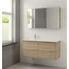 Bruynzeel Matera badmeubelset kom links 120x56.5x50cm met spiegelkast bardolino SW65653 Bruynzeel Matera badmeubelset kom links 120x56.5x50cm met spiegelkast bardolino SW65653