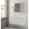 Bruynzeel Matera badmeubelset kom links 120x56.5x50cm met spiegelkast glans wit SW65655 Bruynzeel Matera badmeubelset kom links 120x56.5x50cm met spiegelkast glans wit SW65655