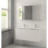 Bruynzeel Matera badmeubelset dubbele kom 120x56.5x50cm met spiegelkast mat wit SW65664 Bruynzeel Matera badmeubelset dubbele kom 120x56.5x50cm met spiegelkast mat wit SW65664
