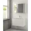 Bruynzeel Matera badmeubelset 90x56.5x50cm met spiegelkast glans wit SW65683 Bruynzeel Matera badmeubelset 90x56.5x50cm met spiegelkast glans wit SW65683