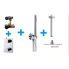 Wiesbaden inbouw doucheset met thermostaat plafondarm en platte hoofddouche 20cm chroom SW62602 Wiesbaden inbouw doucheset met thermostaat plafondarm en platte hoofddouche 20cm chroom SW62602