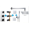 Wiesbaden One Pack inbouwthermostaatset type 118 SW62600 Wiesbaden One Pack inbouwthermostaatset type 118 SW62600