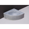 Forzalaqua Turino hoekfontein 30x30x10cm DRIEHOEK Marmer gezoet blauw wit SW67667 Forzalaqua Turino hoekfontein 30x30x10cm DRIEHOEK Marmer gezoet blauw wit SW67667