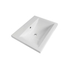Saniclass Bari meubelwastafel 60cm 1 wasbak 0 kraangaten keramiek wit SW24924 Saniclass Bari meubelwastafel 60cm 1 wasbak 0 kraangaten keramiek wit SW24924