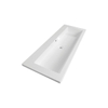 Saniclass Bologna Lavabo pour meuble 120cm 1 vasque sans trous marbre artificiel Blanc SECOND CHOIX OUT6639 Saniclass Bologna Lavabo pour meuble 120cm 1 vasque sans trous marbre artificiel Blanc SECOND CHOIX OUT6639