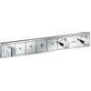 Hansgrohe Rainselect Afbouwdeel - voor inbouw douchekraan - thermostatisch - voor 4 functies - 59.8x9cm - thermostaat - hoogglans chroom SW157090