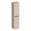 BRAUER Elevate armoire de salle de bains - 160x35x35cm - sans poignées rapportées - 2 portes - ouverture à gauche ou à droite - beige mat SW1200057