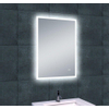 Wiesbaden Quatro Miroir avec éclairage LED 70x50x3.5cm avec interrupteur 12V semi waterproof aluminium SW20784