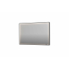 INK SP19 miroir – rectangle – 120 x 80 cm – LED directe tout autour – Metal black brossé (anthracite) SW955876