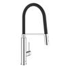 Grohe Concetto 1 gats keukenkraan met professionele handdouche auto met omschakeling douchestraal naar mousseur chroom SW86839 Grohe Concetto 1 gats keukenkraan met professionele handdouche auto met omschakeling douchestraal naar mousseur chroom SW86839