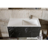 MONDIAZ KIVI 100cm badkamermeubel bekleed met TEGELS elegant black 2 lades Wastafel cloud rechts 1 kraangat SW408937 MONDIAZ KIVI 100cm badkamermeubel bekleed met TEGELS elegant black 2 lades Wastafel cloud rechts 1 kraangat SW408937
