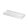 Ink United wastafel - 120x45x11cm - zonder kraangat - glans wit SW207346