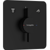 Hansgrohe DuoTurn Q Inbouw mengkraan - voor 2 functies - mat zwart SW918566