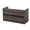 Saniclass Nexxt onderkast 99x45.5x55 greeploos 2 lades met softclose MFC Legno antracite TWEEDEKANS OUT6007 Saniclass Nexxt onderkast 99x45.5x55 greeploos 2 lades met softclose MFC Legno antracite TWEEDEKANS OUT6007