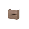 Saniclass Nexxt Small onderkast 59x39.1x55cm greeploos 2 lades met softclose MFC Legno Viola SW72247 Saniclass Nexxt Small onderkast 59x39.1x55cm greeploos 2 lades met softclose MFC Legno Viola SW72247