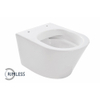 Wiesbaden Vesta Compact WC suspendu sans bride 47cm sans abattant blanc SW96149
