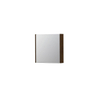 INK SPK1 Spiegelkast - 60x14x60cm - 1 deur - dubbelzijdige Spiegel - schakelaar en stopcontact - MFC Koper eiken SW439932