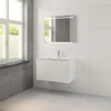 Bruynzeel Matera badmeubelset 90x56.5x50cm met spiegel glans wit SW97172 Bruynzeel Matera badmeubelset 90x56.5x50cm met spiegel glans wit SW97172