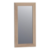 Miroir BRAUER Citrine - 40x80cm - rectangulaire - cadre en chêne naturel à lamelles SW223506