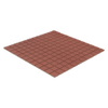 The Mosaic Factory Patterns mozaïektegel - 30x30cm - 6mm - vierkant - R11 - mat terra cotta (rood) SW1604153