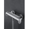 Hotbath Friendo Robinet thermostatique douche nickel brossé SW74059 Hotbath Friendo Robinet thermostatique douche nickel brossé SW74059