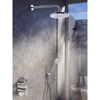 Hotbath Get together IBS5A complete thermostatische douche inbouwset met 2-weg stop omstel met 35cm wandarm 20cm ronde hoofddouche 3 standen handdouche nikkel geborsteld SW18637 Hotbath Get together IBS5A complete thermostatische douche inbouwset met 2-weg stop omstel met 35cm wandarm 20cm ronde hoofddouche 3 standen handdouche nikkel geborsteld SW18637