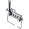 Geesa Standard Porte-rouleau de papier toilette sans clapet avec ressort et Porte-rouleau de réserve Chrome 0650307
