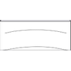 Wisa tablier baignoire / douche 0790008 Wisa tablier baignoire / douche 0790008