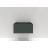 H&R Badmeubelen Matrix Wastafelonderkast - 80x44.8x40cm - 3D-front - 1 lade - greeploos met greeplijst - petrol mat SW757131