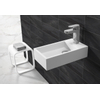 Wiesbaden Lotte lavabo d'angle gauche 40 x 22 x 10 cm solid surface mat blanc SW102827