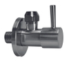 Exellence Riko Minimal Hoekstopkraan met Rozet 3/8x10 geborsteld staal SW96025 Exellence Riko Minimal Hoekstopkraan met Rozet 3/8x10 geborsteld staal SW96025