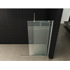 Wiesbaden Rolso rallonge paroi de douche à l'italienne 1000 x 2000 x 10 mm verre clair/chrome SW102849