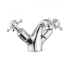 Crosswater Belgravia Wastafelkraan - laag - kruisgreep - zonder waste - hoogglans chroom SW104495