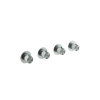 Hotbath Archie Afbouwdeel - inbouw douche thermostaat - met 3 stopkranen horizontaal en verticaal te monteren IX RVS316 - geborsteld RVS 316 SW799034