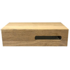 Saniclass Natural Wood fonteinonderkast 40x20x10cm met uitsparing rechts doorlopend lamel Purple oak SW105473 Saniclass Natural Wood fonteinonderkast 40x20x10cm met uitsparing rechts doorlopend lamel Purple oak SW105473