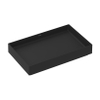 Hansgrohe Xuniva opzetwaskom - 65x40x12cm - rond - mat zwart SW1413589
