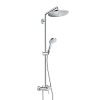 Hansgrohe Croma select s 280 showerpipe met douchekraan chroom SW73190 Hansgrohe Croma select s 280 showerpipe met douchekraan chroom SW73190