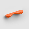 Clou Cliff planchet 32cm oranje keramiek SW102712 Clou Cliff planchet 32cm oranje keramiek SW102712