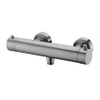 Wiesbaden 304 Mitigeur thermostatique de douche 15 cm inox brossé SW106365