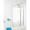 Sealskin Get Wet S105 badzijwand 2 delige 100x140cm chroom kabana decor glas COSH011004314400 Sealskin Get Wet S105 badzijwand 2 delige 100x140cm chroom kabana decor glas COSH011004314400
