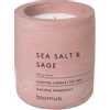 Blomus Fraga Geurkaars - sea salt/ sage hoogte 8cm - diameter 6.5cm - withered rose SW476933