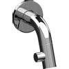 Clou Kaldur robinet lave-mains avec bec court montage murale chrome SW106874 Clou Kaldur robinet lave-mains avec bec court montage murale chrome SW106874