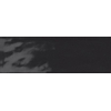 Ragno Brick glossy Wandtegel - 10x30cm - 7.5mm - Black SW24136