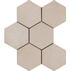 Ceralto Rovino Concrete Carrelage sol et mur hexagone 18x21cm 9.5mm R9 grès cérame Corda SW24188