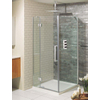 Simpsons Ten douchecabine 80x80x195cm helder glas zilver profiel SW107387 Simpsons Ten douchecabine 80x80x195cm helder glas zilver profiel SW107387